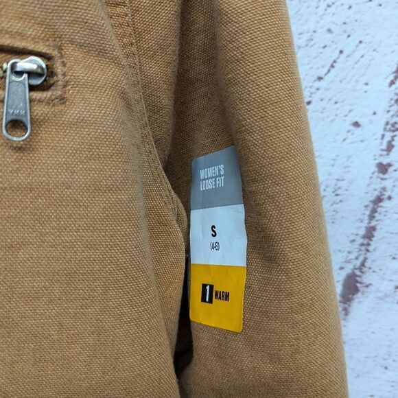 Carhartt Wildwood Jacket Small Beth Dutton Yellowstone 100815 Sherpa Lined Loose - Picture 4 of 12